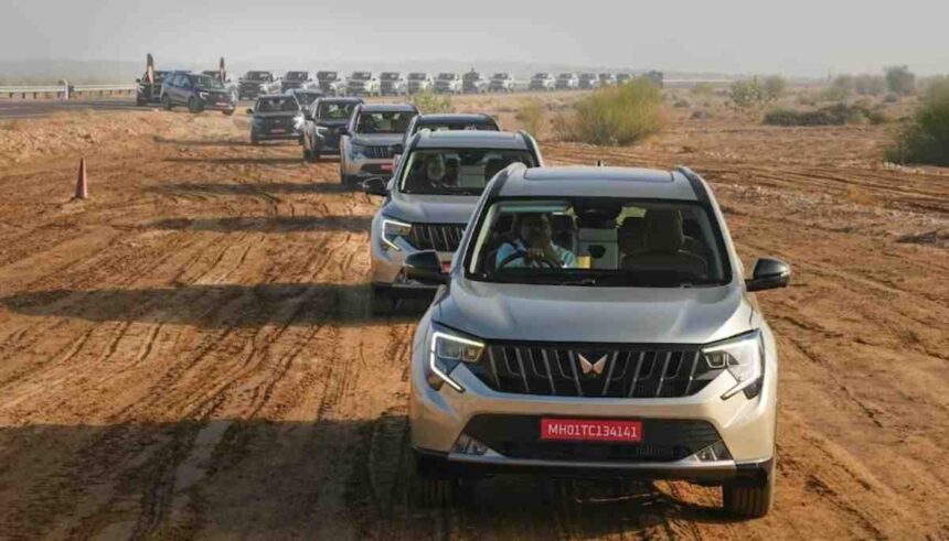 Mahindra SUV lineup and tractor sales growth April 2026 India