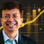 Nifty stock market recovery with bullish chart and investor sentiment concept
