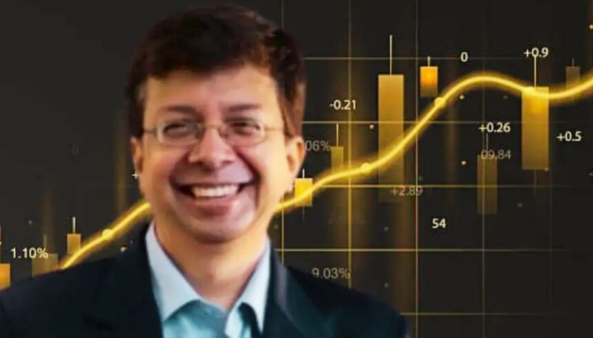 Nifty stock market recovery with bullish chart and investor sentiment concept