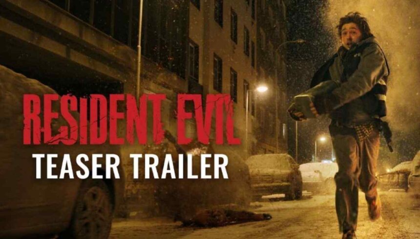 Resident Evil नई फिल्म का पोस्टर और हॉरर सीन