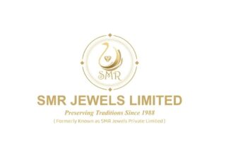 SMR Jewels IPO से जुड़ी जानकारी और ज्वेलरी डिजाइन प्रदर्शित करती तस्वीर