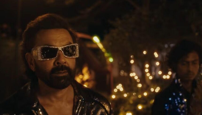 Sunny Deol praising Bobby Deol for Bandar teaser with cinematic thriller background
