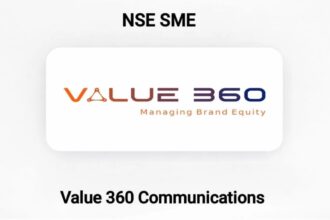 Value 360 Communications IPO 2026 price band lot size subscription details NSE SME listing