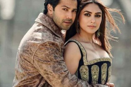 Varun Dhawan, Pooja Hegde और Mrunal Thakur स्टारर फिल्म Hai Jawani Toh Ishq Hona Hai का पोस्टर