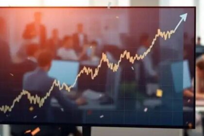 शेयर बाजार में multibagger stocks और survivorship bias को दर्शाता ग्राफिकल चित्र