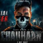 Ajay Devgn Chauhaan First Look Teaser में दमदार एक्शन अवतार में नजर आते हुए।