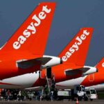 EasyJet विमान की तस्वीर, Castlelake द्वारा संभावित अधिग्रहण की खबर के बाद शेयरों में तेजी