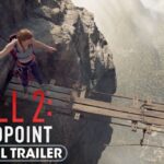 Fall 2 Trailer Poster showing women trapped at 5000 feet in a survival thriller.