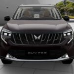 Mahindra XUV7XO AX बेस वेरिएंट का एक्सटीरियर और इंटीरियर फीचर्स दिखाती हुई तस्वीर।