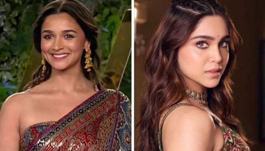 Alia Bhatt और Sharvari स्टारर फिल्म Alpha का पोस्टर, YRF Spy Universe की आगामी एक्शन फिल्म।